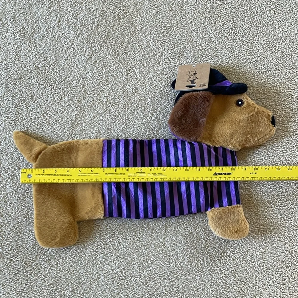 Large Adorable dachshund dog toy.